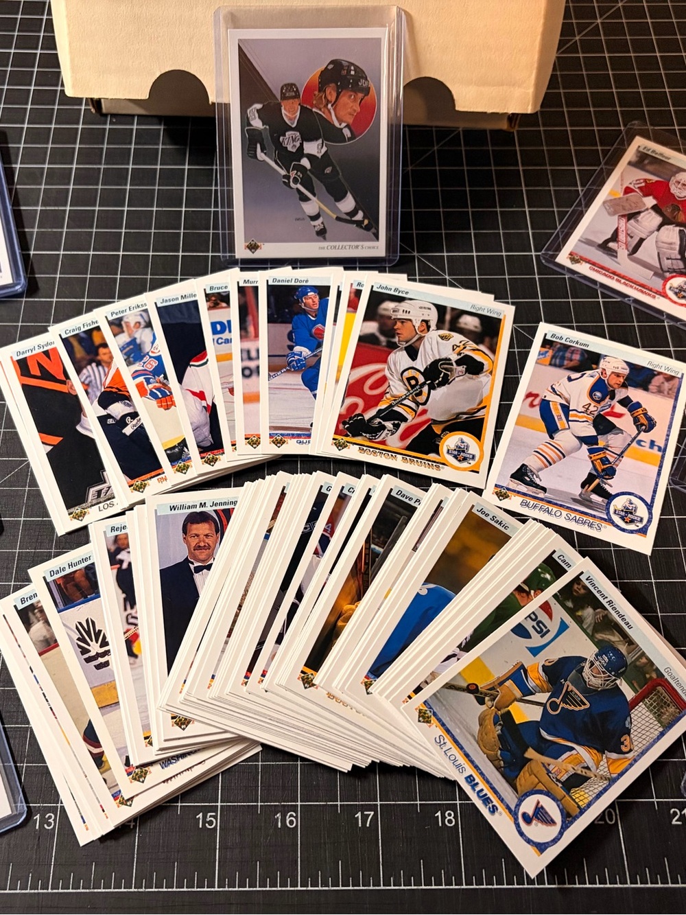 Vintage 1990-91 Upper Deck Hockey Card Lot Mint Condition